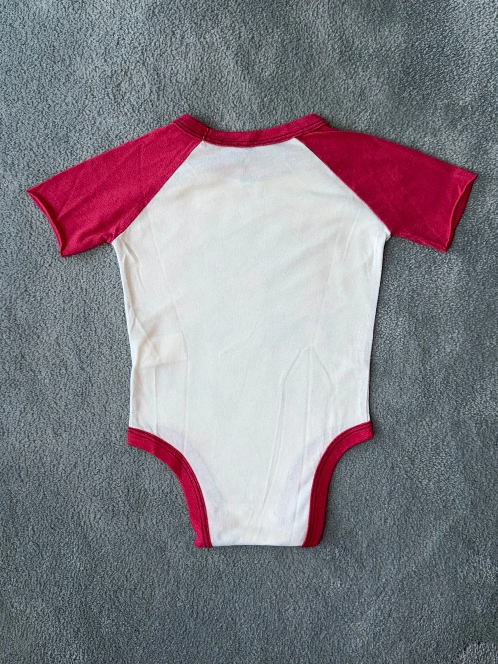 Rowdy Sprout Kids Red and White Jimi Hendrix Graphic One-Piece